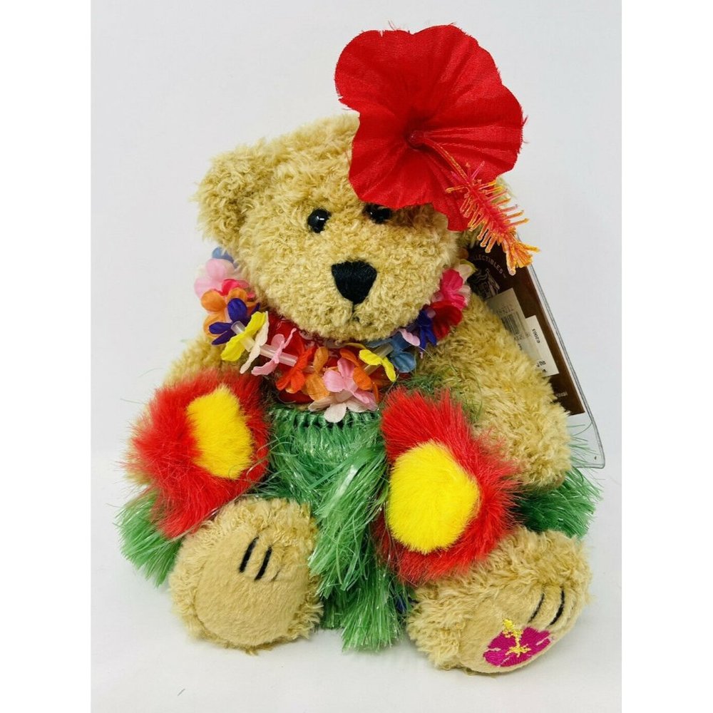 Hawaiian Passport Bearfoot Teddy Bear Plush